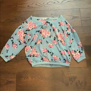 Cyan blouse